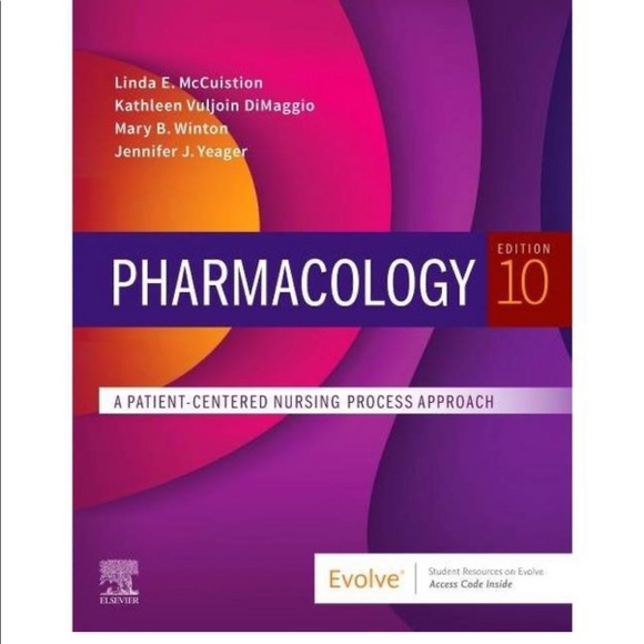 Pharmacology A Patient-Centered Nursing Process Approach 10 Ed Paperback Book - Picture 1 of 5